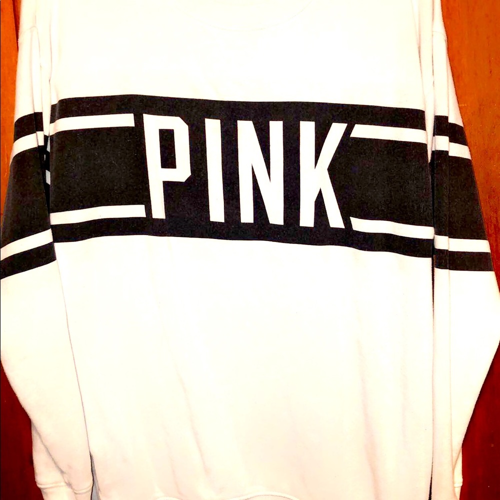 Pink oversized crewneck